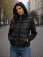 Chaqueta Puffer Premium Mujer Negro