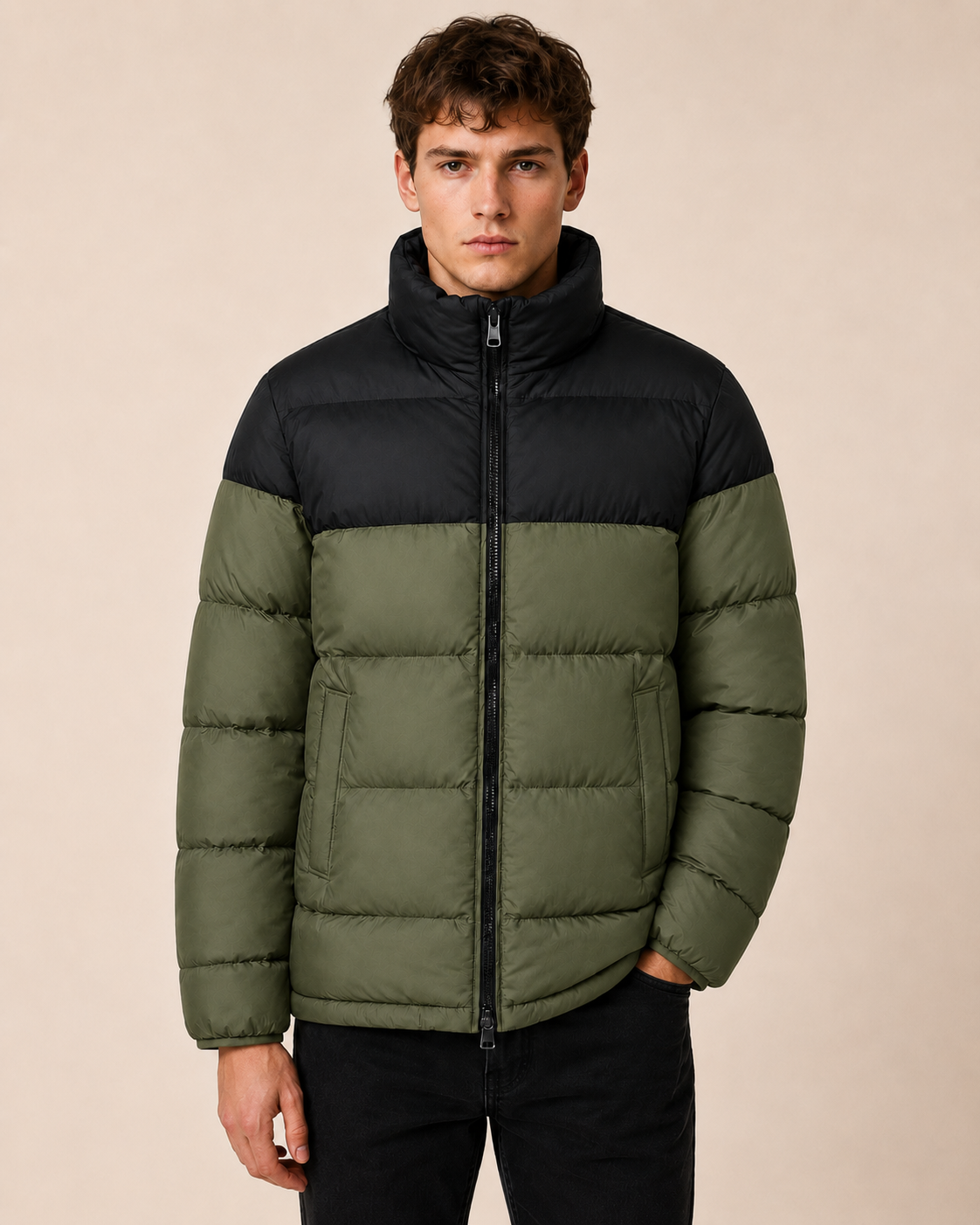 Chaqueta Premium Hombre Verde