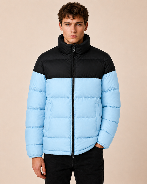 Chaqueta Premium Hombre Celeste