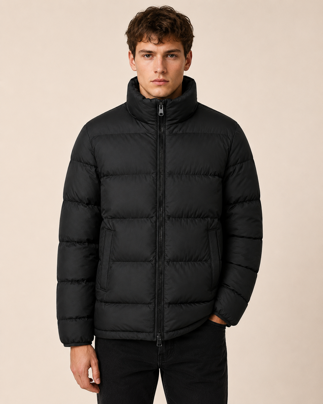 Chaqueta Premium Hombre Negro