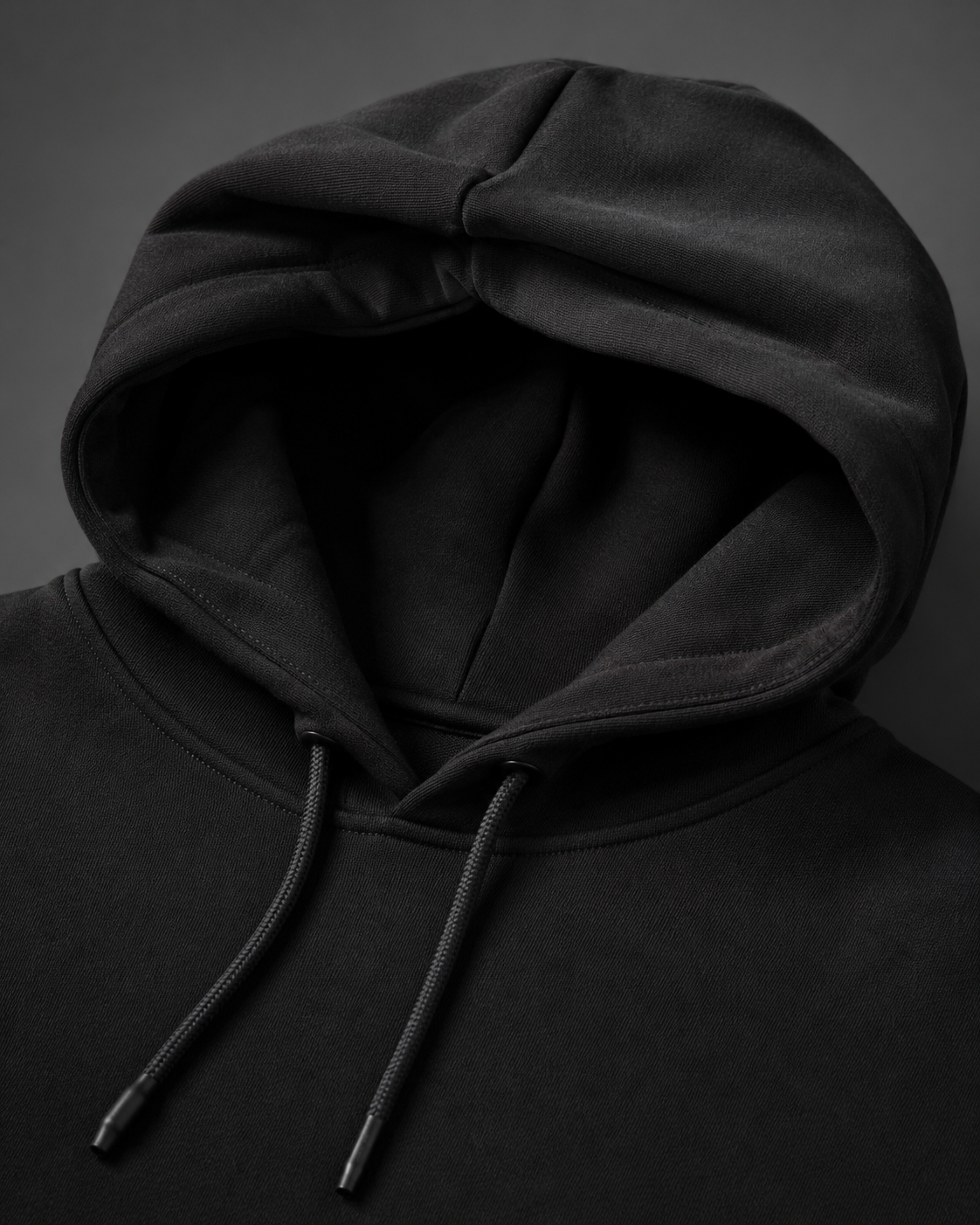 Polerón Canguro Negro Premium 100% Algodón – NORVEN