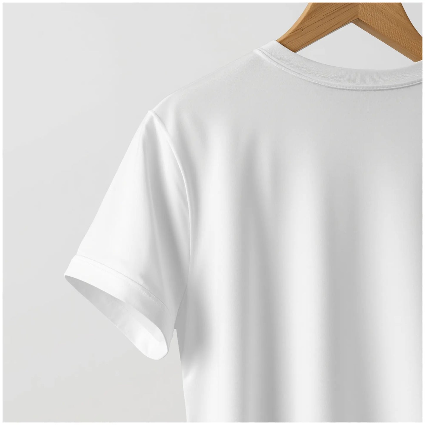 Polera Básica Blanca Premium 100% Algodón – NORVEN